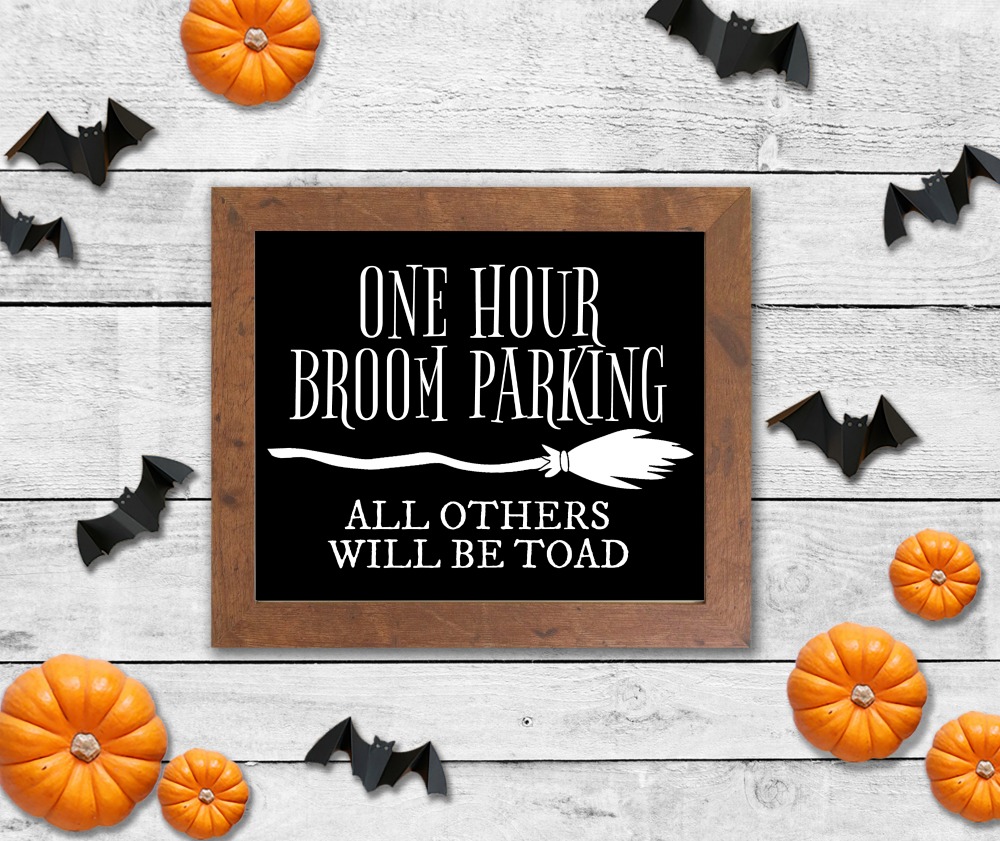 One Hour Broom Parking