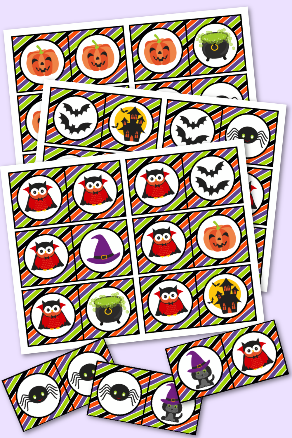 Halloween Dominoes Free Printable