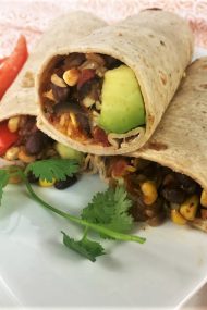 Chipotle Black Bean Burritos