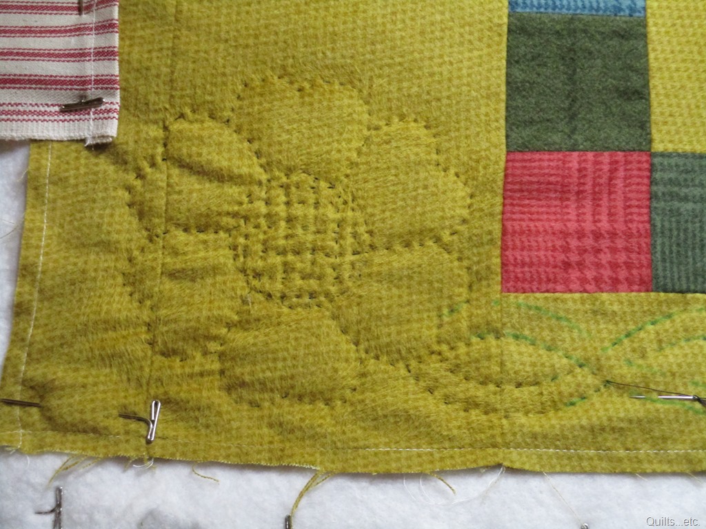 hand quilting