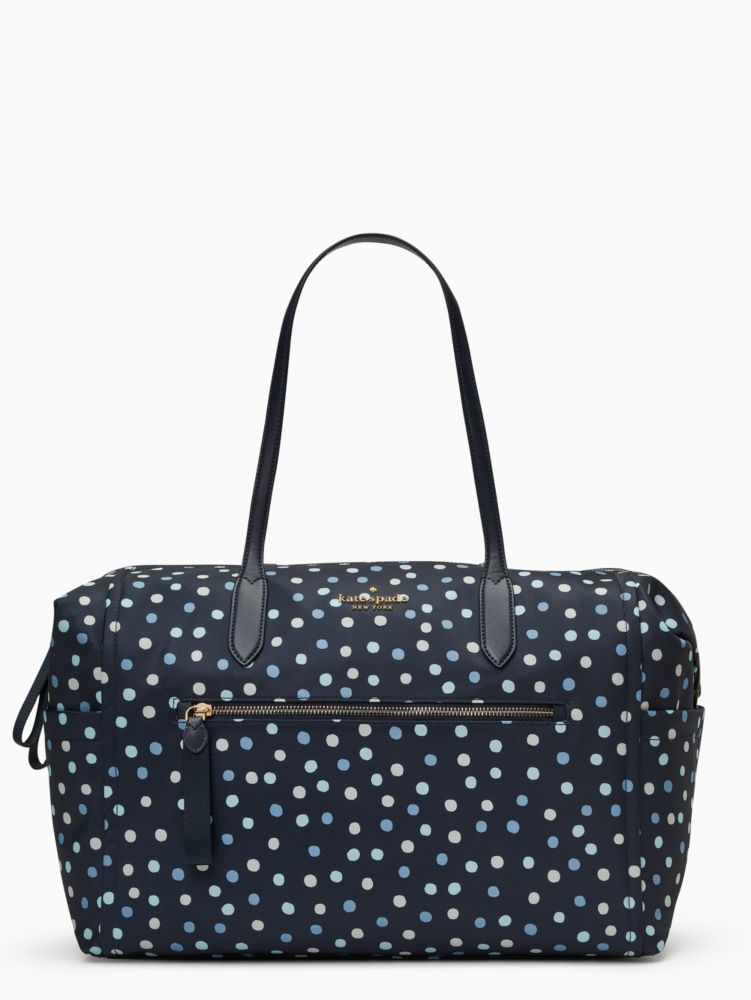 Kate Spade,chelsea weekender,60%,Blue Multicolor