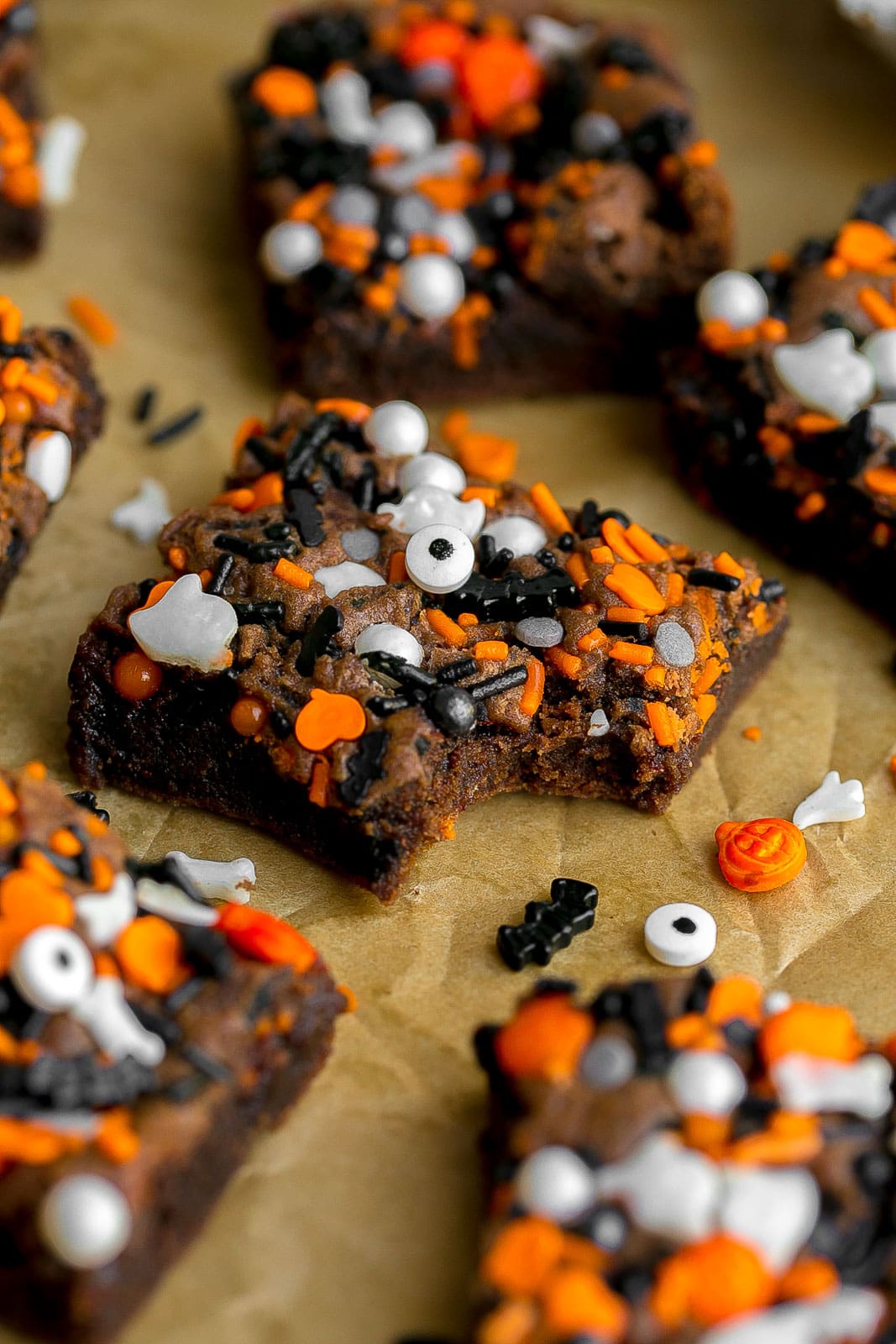 Halloween Cookie Bars