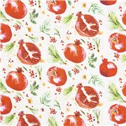 Watercolour Christmas Pomegranate