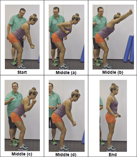 Bent-over Row With a Pressing Movement