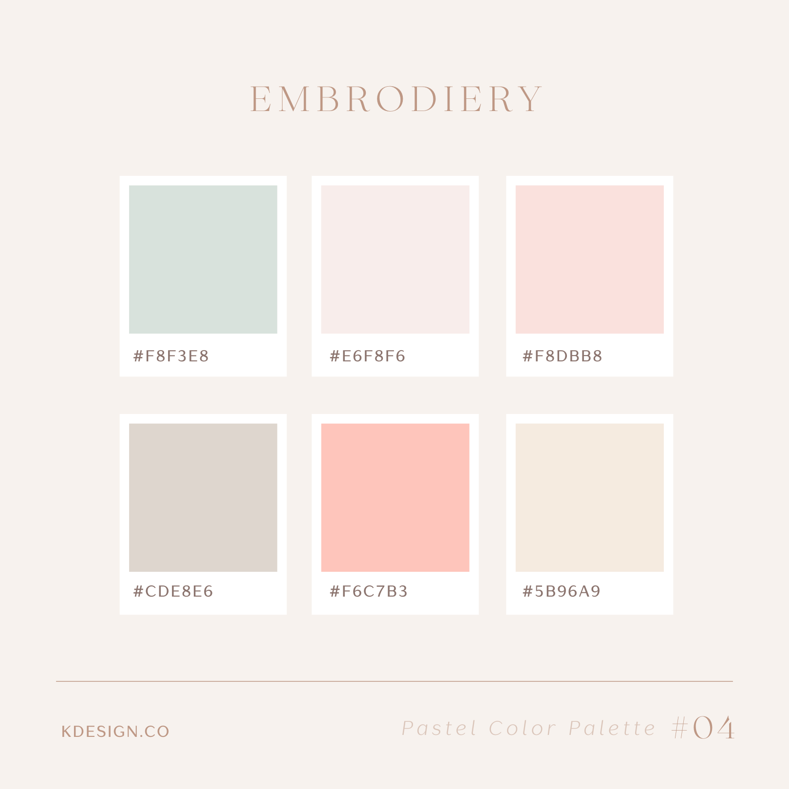 21 Beautiful Pastel Color Palette Examples with Color Codes