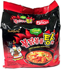 Samyang Hot Chicken Steai Type Noodles (Koria) 5 pack