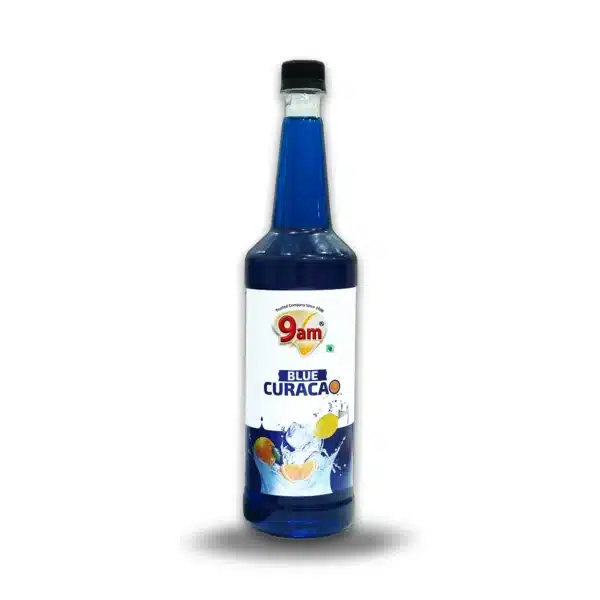 9am Blue Curacao Syrup (750ml)