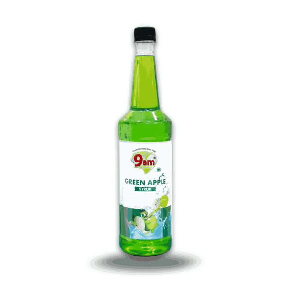 9am Green Apple Syrup (750ml)