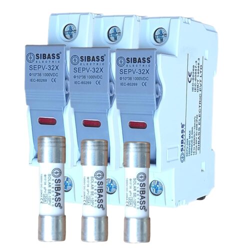 Sibass fuse with holder set of 3