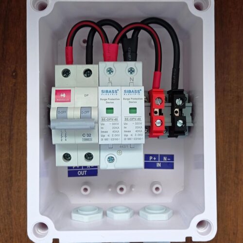 ACDB Single phase Havells sibass 32A mcb