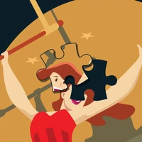 Circus Girl Jigsaw mobile