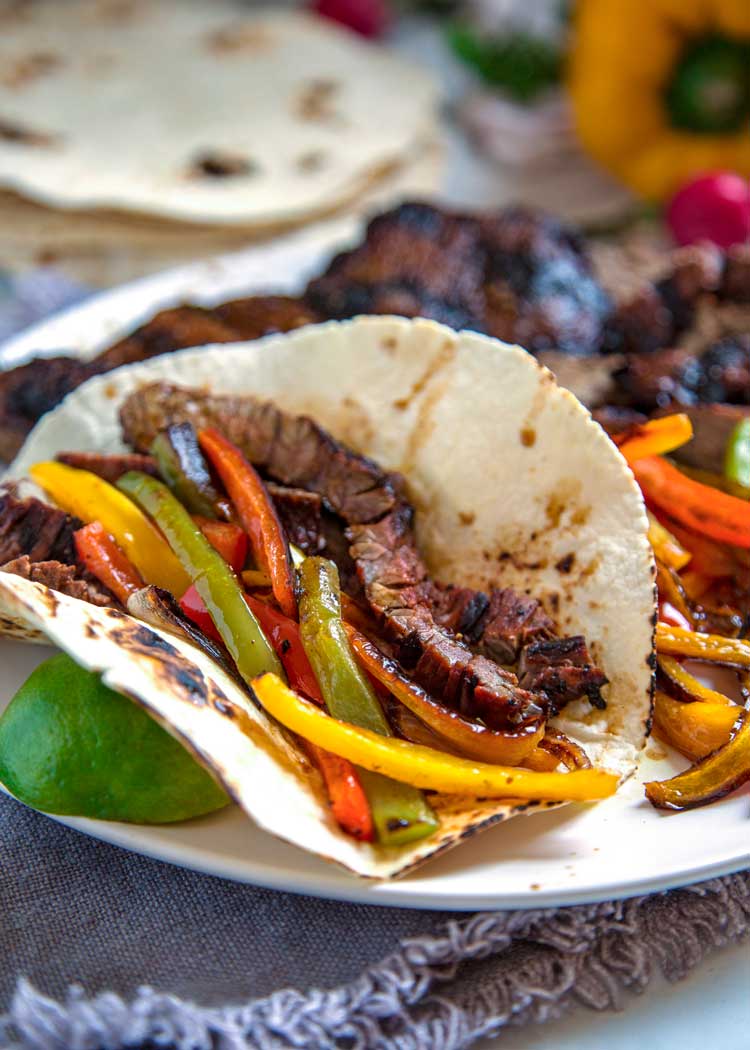 Grilled Steak Fajitas