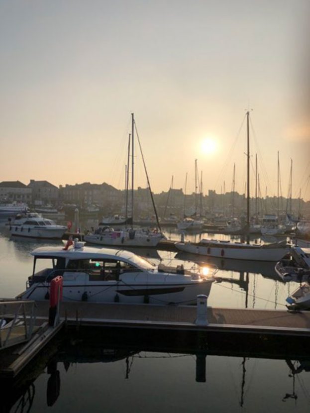 BLOG - Sealine C330 to the Med: Guernsey to Le Havre - Motor Boat ...