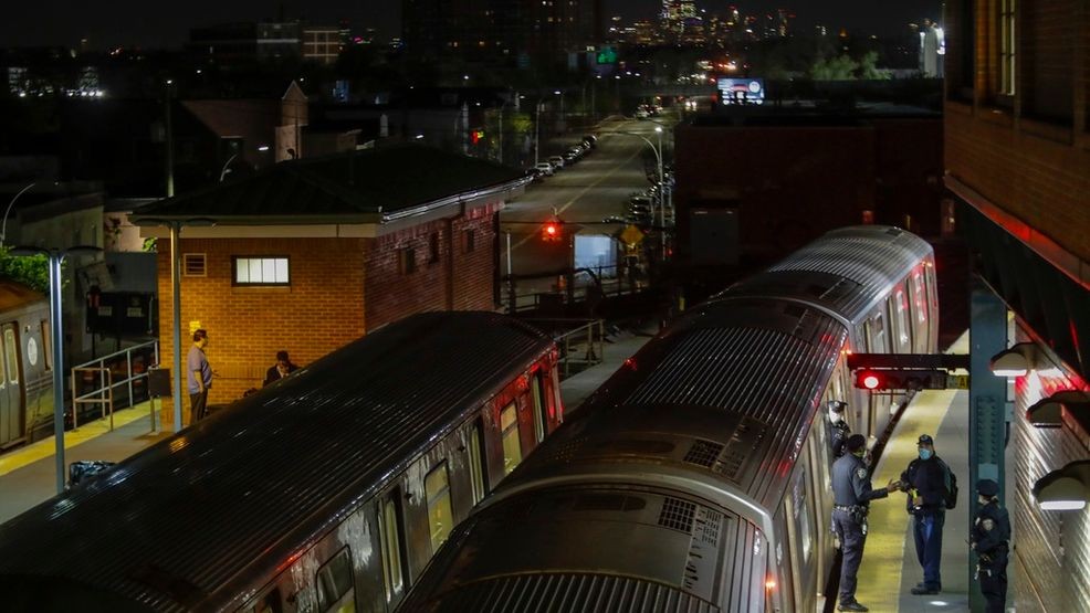 Image for story: Suspect arrested in the death of a woman set on fire in NYC subway car