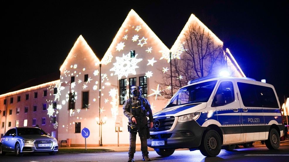 Image for story: Car slams into Christmas market in Germany killing, injuring people in suspected attack