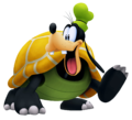 Goofy as a tortoise.