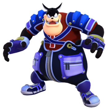 Official render for Pete in Kingdom Hearts III