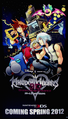 A poster featuring Sora, Riku, and their new companions