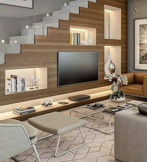 Modern Home Staircase Designs|Creative Stair Decor Ideas||Modern Staircase  Decor Tips& Organization | Stairs In Living Room, Home Stairs Design, Small House  Design