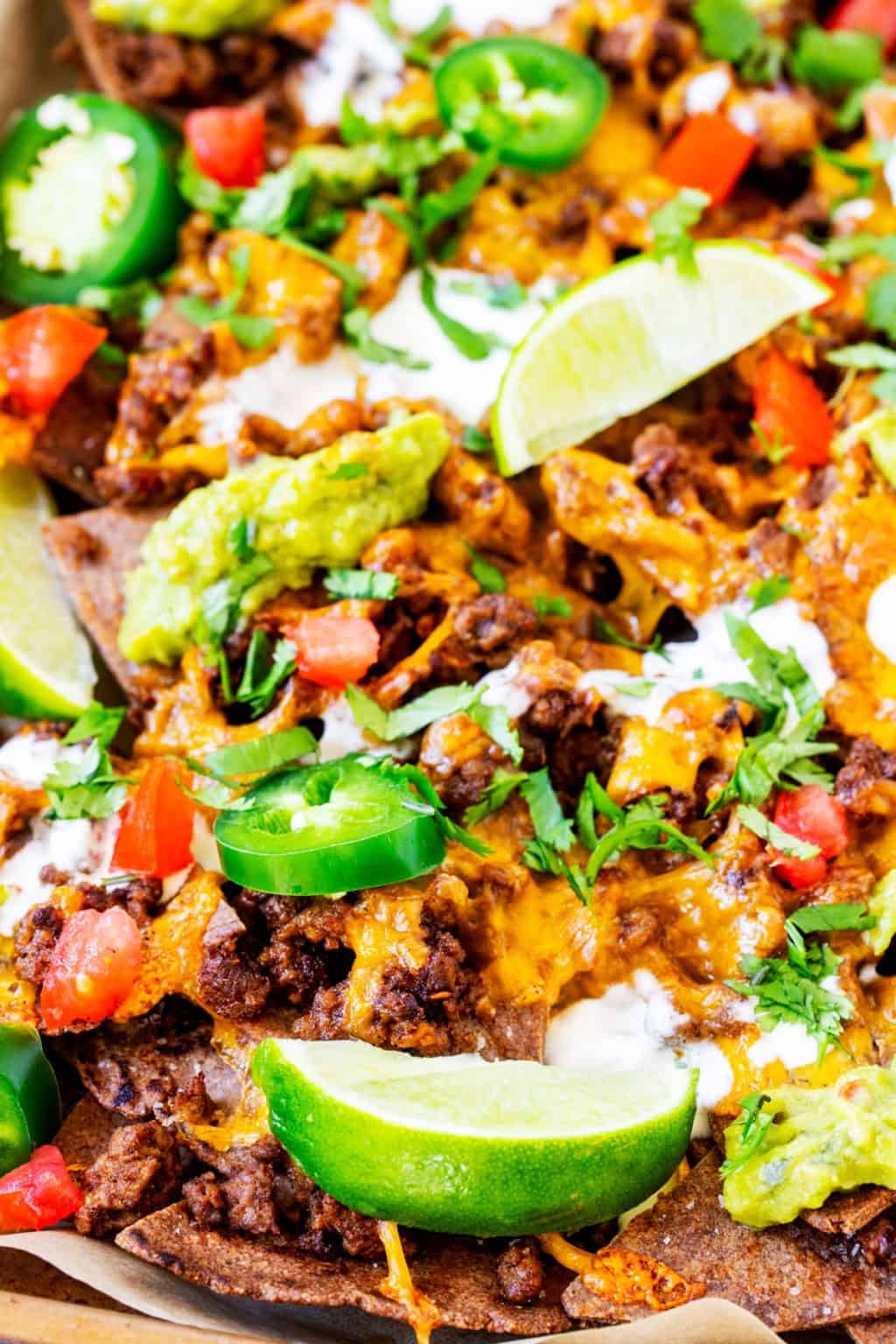 Keto Nachos - Low Carb and Gluten Free - Kicking Carbs