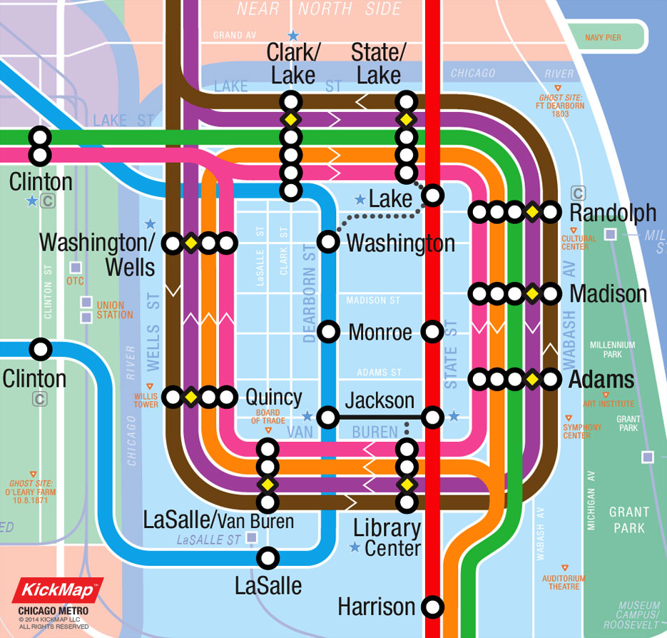 The Loop In Chicago Map - Robin Christin