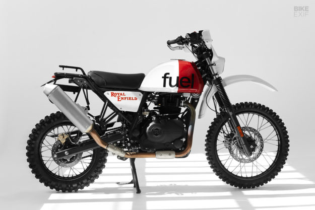 A Dakar-Inspired Royal Enfield Himalayan scrambler from Fuel