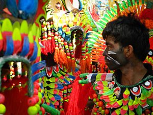 Ati-Atihan Festival Participant