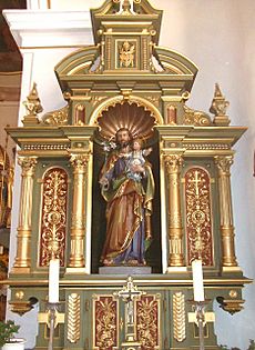 Billafingen Pfarrkirche Seitenaltar