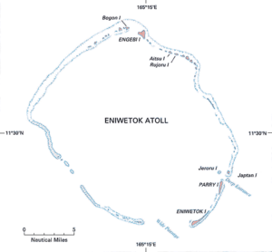 Enewetak map