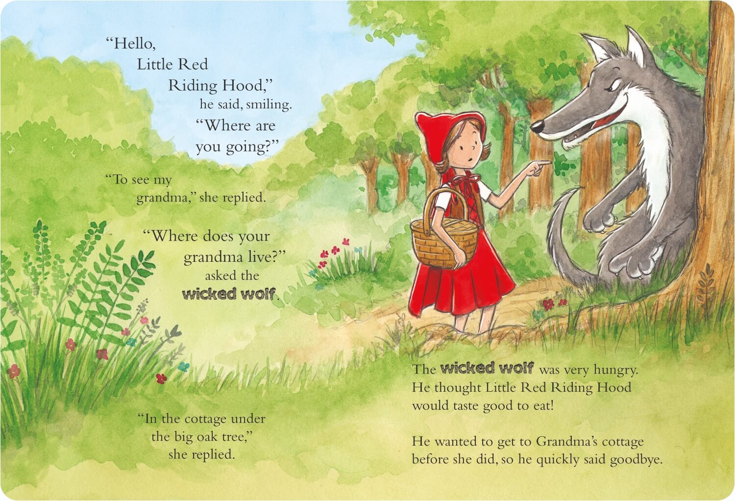 Big Red Riding Hood Book