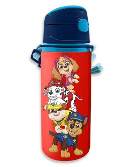 ALUMINIUM WATER BOTTLE WITH HANDLE 500 MLPAW PATROL