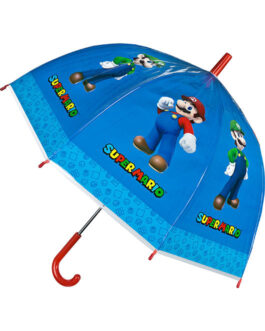 TRANSPARENT UMBRELLA MANUAL SUPER MARIO