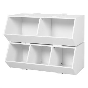 Kids Toy Box Shelf Storage Cabinet Container Children Bookcase Organiser