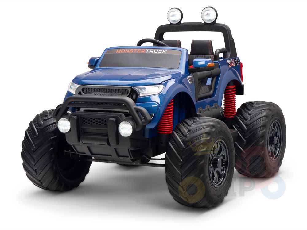 4WD Big Wheels Storm Monster Edition Kids Ride On Truck - Kids VIP