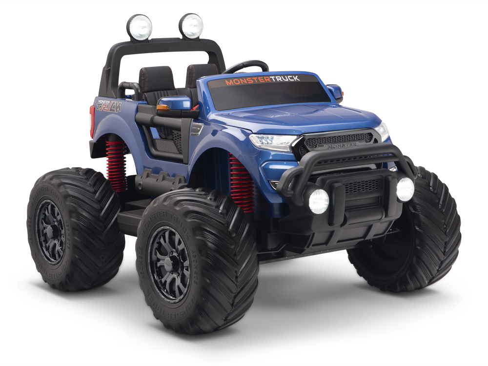 4WD Big Wheels Storm Monster Edition Kids Ride On Truck - Kids VIP