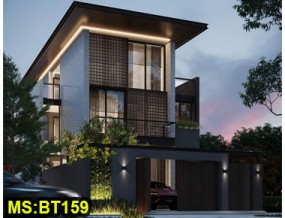 Mẫu thiết kế biệt thự 3 tầng 8x12m nội thất hiện đại ở Vũng Tàu