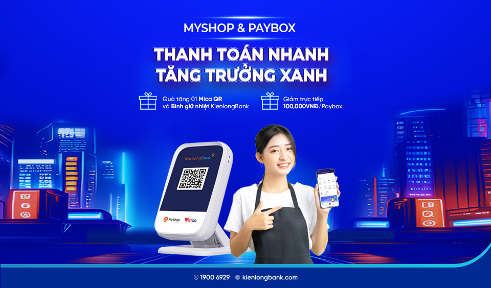 Tiếp sức kinh doanh – KienlongBank đồng hành cùng chủ cửa hàng với hàng loạt ưu đãi hấp dẫn