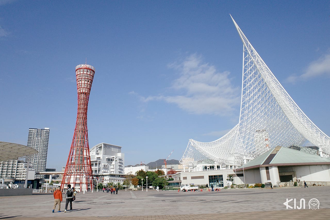 Kobe City Loop Bus : Kobe Port Tower