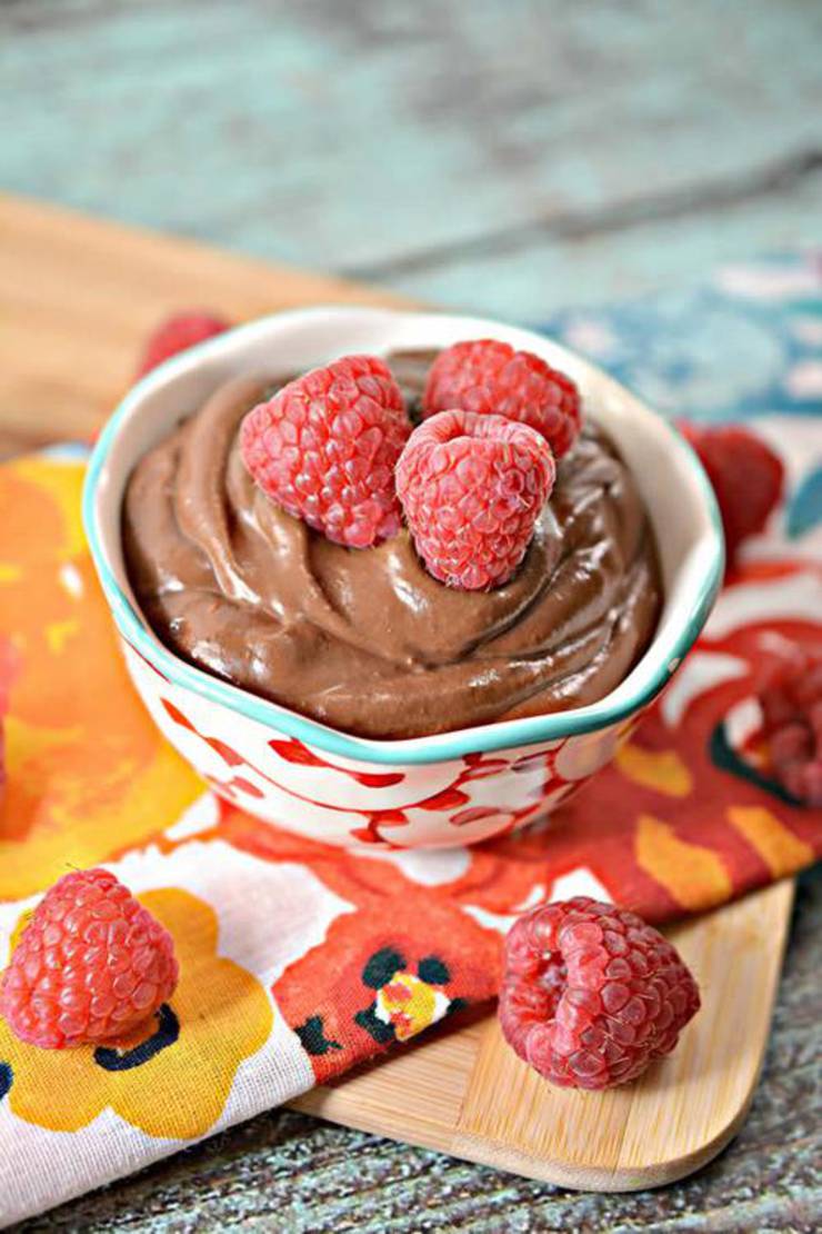 Keto Chocolate Avocado Pudding