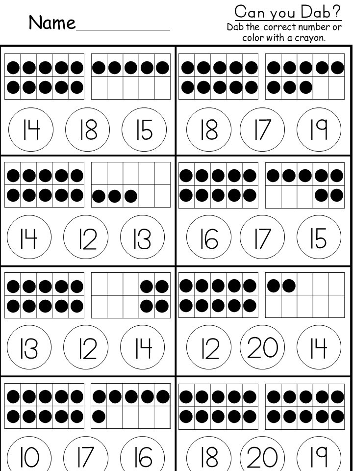 Printable Tens And Ones