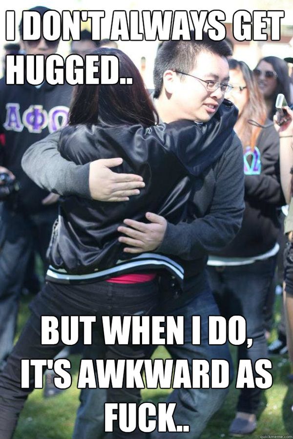 Fantastic creepy hug meme