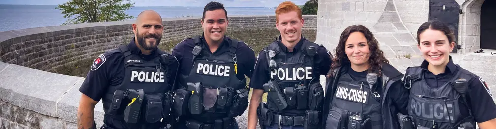 Kingston Police Officers