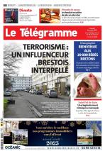 La une du jour du Télégramme