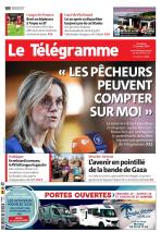 La une du jour du Télégramme