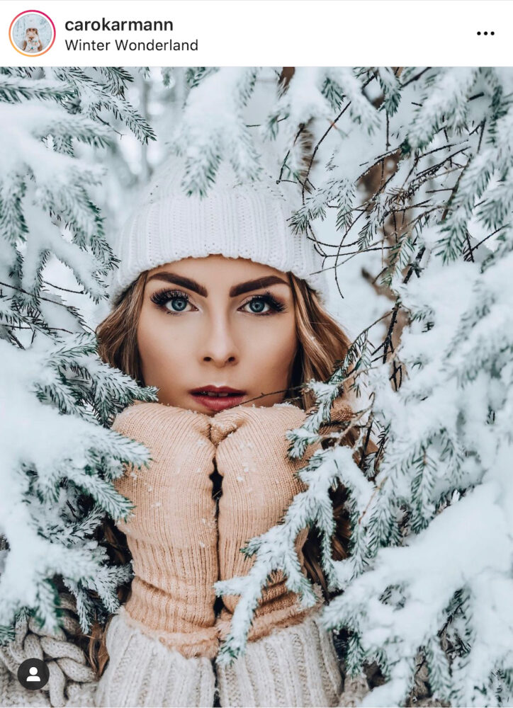 Looking for some ideas to help you create the winter instagram feed of your dreams? This guide on 22 creative winter photoshoot ideas is here to help! From poses to props, locations ideas, to using snow in fun ways and more. Click for the full list!