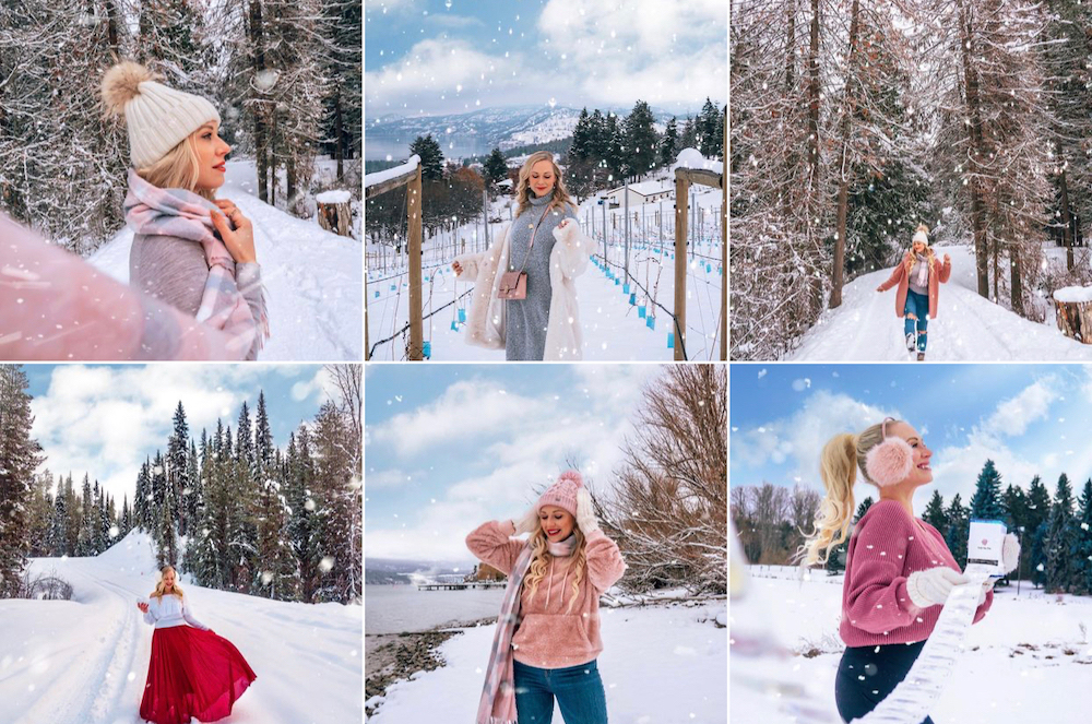 Looking for some ideas to help you create the winter instagram feed of your dreams? This guide on 22 creative winter photoshoot ideas is here to help! From poses to props, locations ideas, to using snow in fun ways and more. Click for the full list!