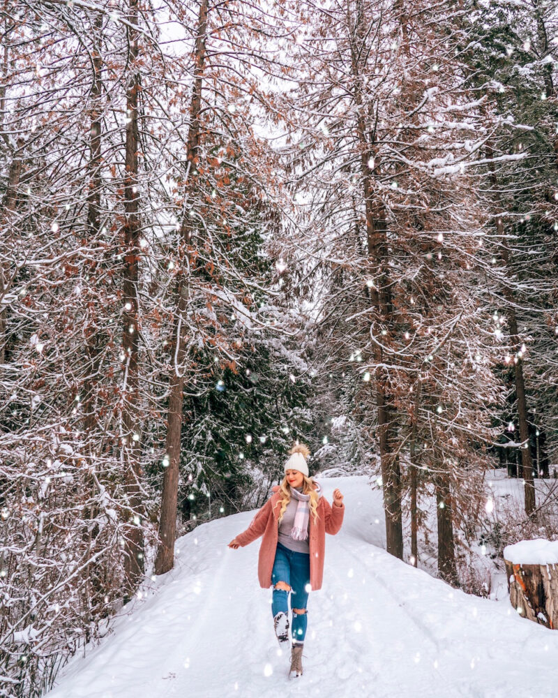 Looking for some ideas to help you create the winter instagram feed of your dreams? This guide on 22 creative winter photoshoot ideas is here to help! From poses to props, locations ideas, to using snow in fun ways and more. Click for the full list!