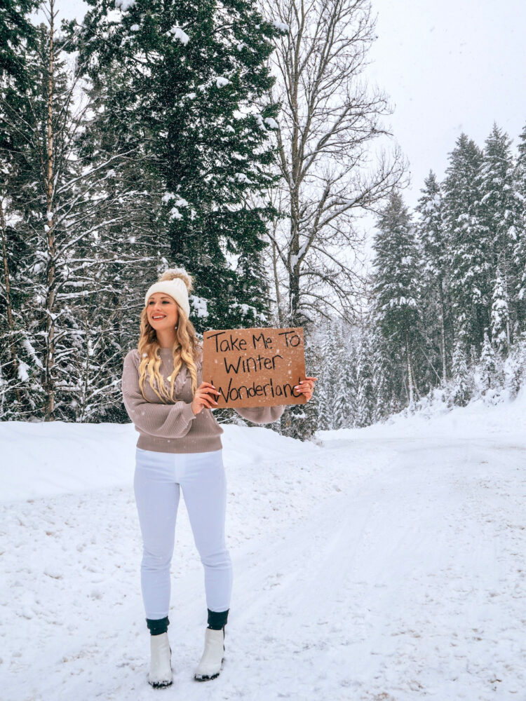 Looking for some ideas to help you create the winter instagram feed of your dreams? This guide on 22 creative winter photoshoot ideas is here to help! From poses to props, locations ideas, to using snow in fun ways and more. Click for the full list!