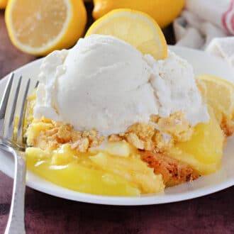 Lemon Dump Cake feature