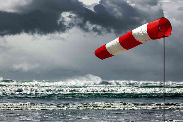 Het windkracht tabel gaat tot en met windkracht 12. Daarboven is het orkaankracht.